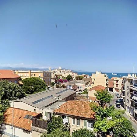 Two-bed Sea View 100 Meters To The Beaches In * Antibes